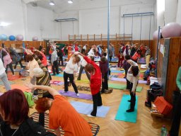 Den s jógou v Ostravě 10.11.2012