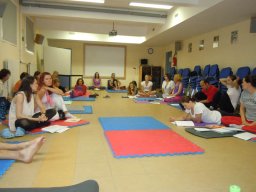 Školení jógy červen 2012