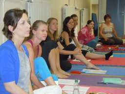 Školení jógy červen 2012